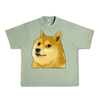 Oil Green doge coin shiba dog Urban Heavy Tee - Jasminsmagicworld