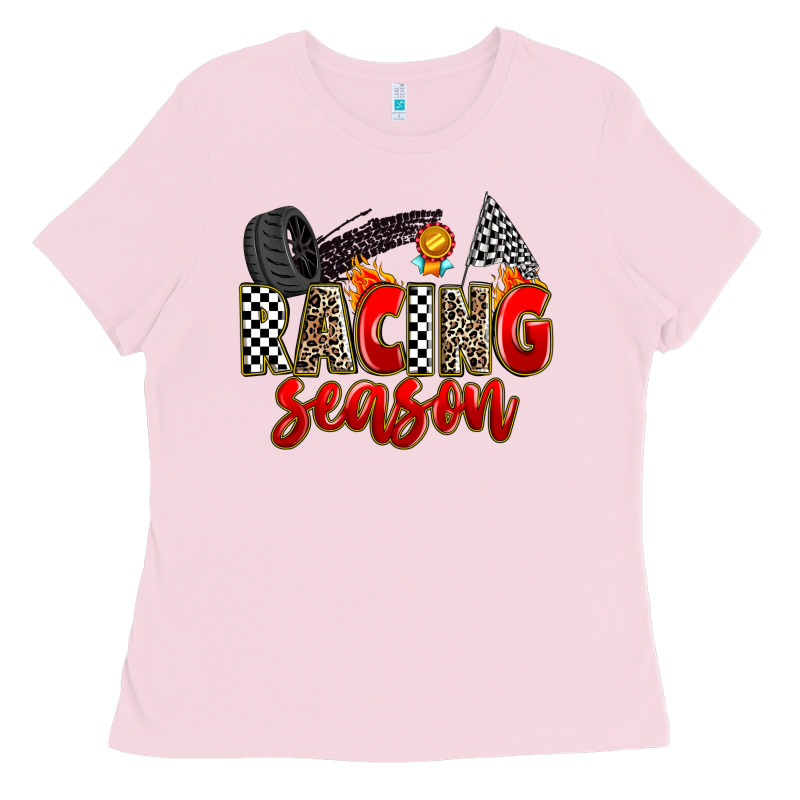 Racing Season Ladies Tee by Zillion Design Studio | Teevron