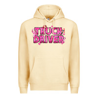 Pina Colada Breast Cancer truck driver Premium Hoodie - texasbilliewilder