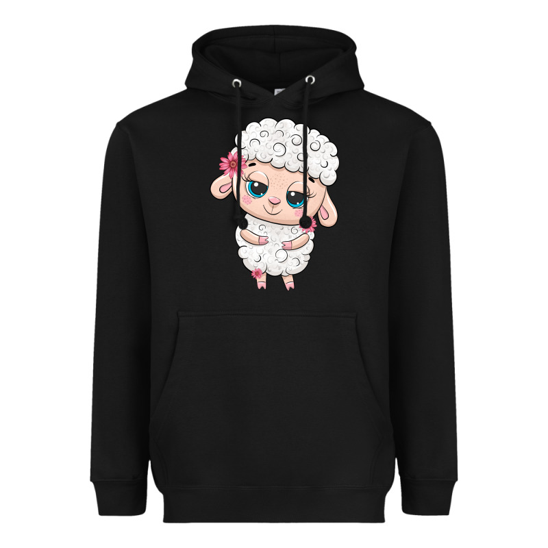 Cute Sheep Heavyweight Hoodie by texasbilliewilder | Teevron