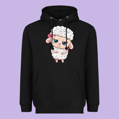 Cute Sheep Heavyweight Hoodie Designed By Texasbilliewilder
