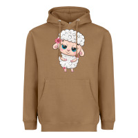 Toasted Coconut cute sheep Heavyweight Hoodie - texasbilliewilder