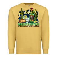 Antique Gold Midnight Margaritas Premium Sweatshirt - texasbilliewilder