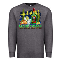 Charcoal Heather Midnight Margaritas Premium Sweatshirt - texasbilliewilder