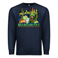 Navy Midnight Margaritas Premium Sweatshirt - texasbilliewilder