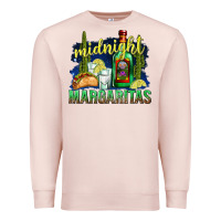 Pale Pink Midnight Margaritas Premium Sweatshirt - texasbilliewilder