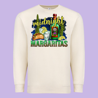 Midnight Margaritas Premium Sweatshirt Designed By Texasbilliewilder