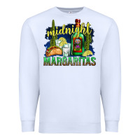 White Midnight Margaritas Premium Sweatshirt - texasbilliewilder