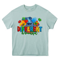 Arona different is beautiful autism stitch Heavy Core Tee - Zillion Design Studio