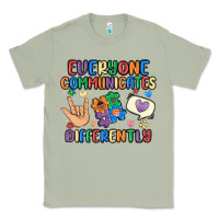 Matcha everyone communicates differently Classic Tee - MaliasSmallBusiness