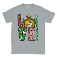 Heather Grey Love Come Down Classic Tee - CowhideDigitalArt