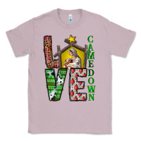Lilac Love Come Down Classic Tee - CowhideDigitalArt
