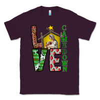 Plum Love Come Down Classic Tee - CowhideDigitalArt