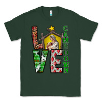 Sports Green Love Come Down Classic Tee - CowhideDigitalArt