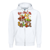 White you had me at salsa Zipper Hoodie - LillyAllenDesigns