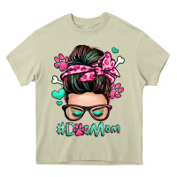 Mossy dog mom messy bun Heavy Core Tee - Zillion Design Studio