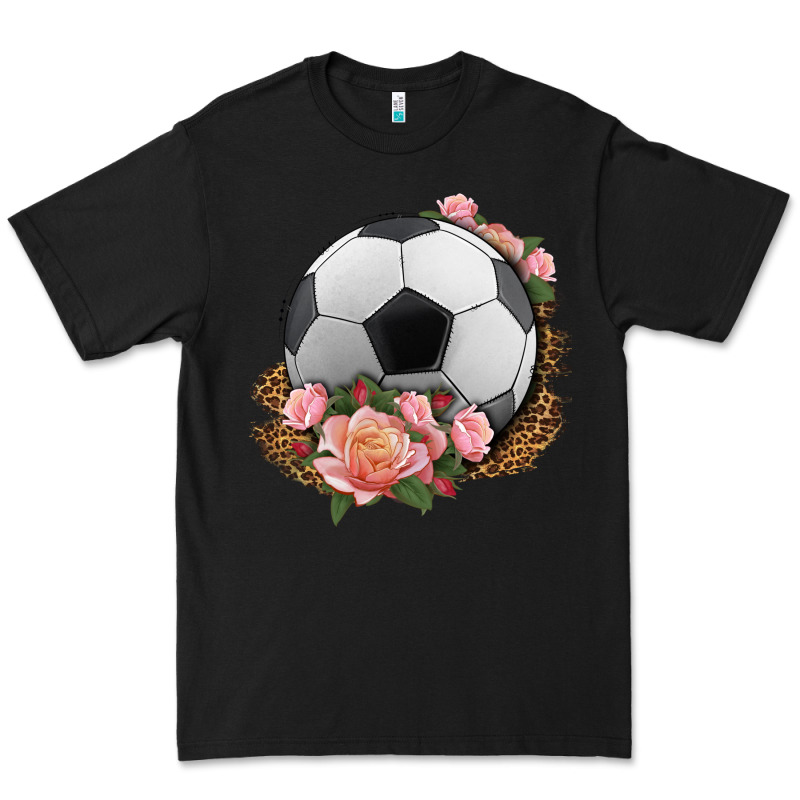 Western Soccer With Roses Premium Tee by HRA Design Shop | Teevron