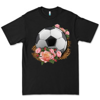 Black western soccer with roses Premium Tee - HRA Design Shop