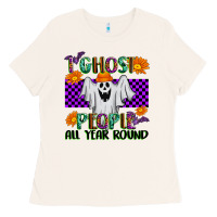 Bone I Ghost People All Year Round Ladies Tee - texasbilliewilder