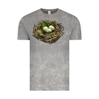 Cloud Rock Bird Nest With Eggs Vintage Tee - LillyAllenDesigns