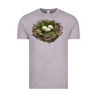 Vintage Zinc Bird Nest With Eggs Vintage Tee - LillyAllenDesigns