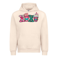 Sandshell xoxo coffee cups Urban Hoodie - OliviaCreatesArt