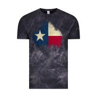 Cloud Black texas patch Vintage Tee - AdoDesignShop