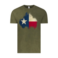 Vintage Olive texas patch Vintage Tee - AdoDesignShop