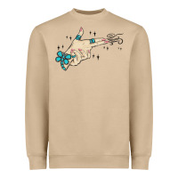 Mushroom western turquoise gun hand Heavyweight Sweatshirt - MaliasSmallBusiness