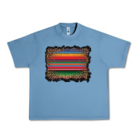 Pebble Blue serape background Urban Heavy Tee - BarkalooDesign