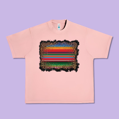 Serape Background Urban Heavy Tee Designed By Barkaloodesign