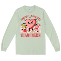Matcha cupid's favorite teacher Long Sleeve Tee - MaliasSmallBusiness