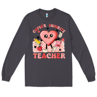 Smoke cupid's favorite teacher Long Sleeve Tee - MaliasSmallBusiness