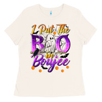 Bone I Put The Boo In Boujee Ladies Tee - texasbilliewilder