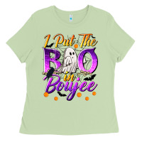 Matcha I Put The Boo In Boujee Ladies Tee - texasbilliewilder