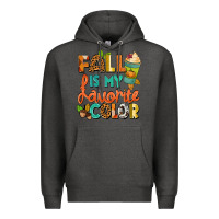 Charcoal Heather Fall is my favorite color Premium Hoodie - NancyCooperArtShop