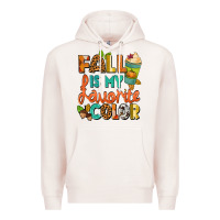 Pale Pink Fall is my favorite color Premium Hoodie - NancyCooperArtShop