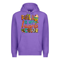 Purple Fall is my favorite color Premium Hoodie - NancyCooperArtShop