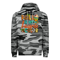 Slate Camo Fall is my favorite color Premium Hoodie - NancyCooperArtShop