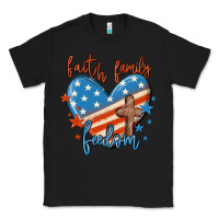 Black faith family freedom Classic Tee - MaliasSmallBusiness