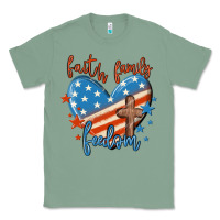 Sage faith family freedom Classic Tee - MaliasSmallBusiness