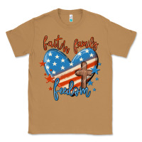 Toasted Coconut faith family freedom Classic Tee - MaliasSmallBusiness