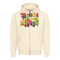 Sandshell tacos and margaritas Zipper Hoodie - LillyAllenDesigns