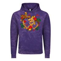 Cloud Purple Churros with love and sombrero Vintage Hoodie - AdoDesignShop