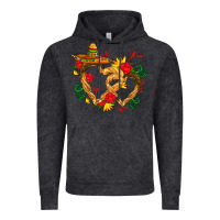 Vintage Black Churros with love and sombrero Vintage Hoodie - AdoDesignShop