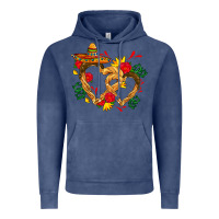 Vintage Denim Churros with love and sombrero Vintage Hoodie - AdoDesignShop