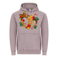 Vintage Zinc Churros with love and sombrero Vintage Hoodie - AdoDesignShop