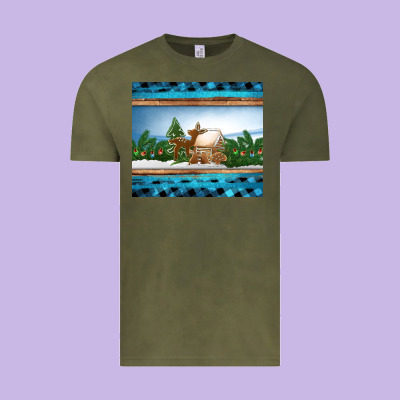 Christmas Cookie Jar Vintage Tee Designed By Jasminsmagicworld