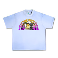 Grape Ice doge coin hodl on we're going to the moon retro sunset Urban Heavy Tee - Jasminsmagicworld