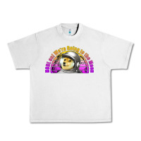 Lunar Rock doge coin hodl on we're going to the moon retro sunset Urban Heavy Tee - Jasminsmagicworld